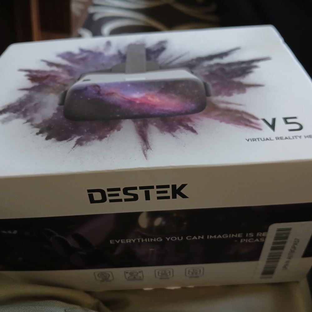 V5 Smartphone VR Headset - Black and Gray